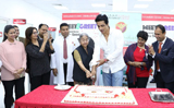 Bollywood Actor  SonuSood  Meets & Greets Fans at First Anniversary Celebrations of Thumbay Clinic